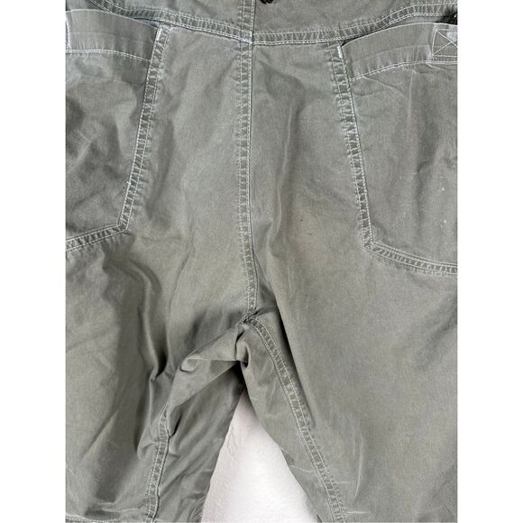 Kuhl Shorts Size 36 Grey Green Cotton Blend Ramblr Cargo Outdoors Utility Work - Picture 7 of 11